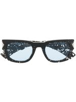 Marcelo Burlon County of Milan Eyewear lunettes de soleil Calafate - Noir - thumbnail