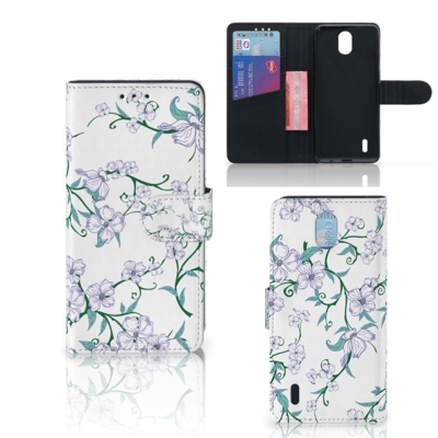 Nokia 1.3 Uniek Hoesje Blossom White Nokia 1.3 Uniek Hoesje Blossom White