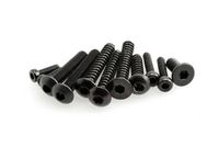 M3x8mm Hex Socket Tapping Flat Head (Black) (10pcs) (AXA464) - thumbnail