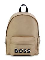 BOSS Kidswear sac à dos à logo imprimé - Tons neutres