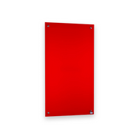 Konighaus infrarood paneel, rood glas - 450w Model: 83-207045