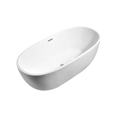 Ligbad Vrijstaand Moderna Ovaal 80x170x60cm Glasvezelversterkt Hoogwaardig Acryl Glans Wit met Badwaste en Overloop Ligbad Vrijstaand Moderna Ovaal 80x170x60cm Glasvezelversterkt Hoogwaardig Acryl Glans Wit met Badwaste en Overloop
