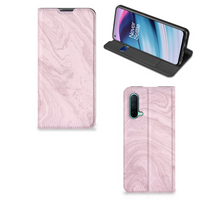 OnePlus Nord CE 5G Standcase Marble Pink - Origineel Cadeau Vriendin - thumbnail