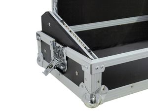 Omnitronic MCB-19, schräg, sw 6HE Flightcase (l x b x h) 350 x 545 x 240 mm