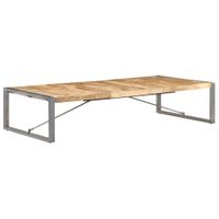 Salontafel 180x90x40 cm ruw mangohout