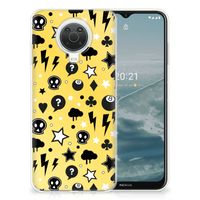 Silicone Back Case Nokia G20 | G10 Punk Geel