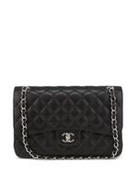 CHANEL Pre-Owned sac porté épaule Jumbo Timeless (2015) - Noir