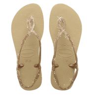 Havaianas Havaianas - Luna Premium II | Sand Grey Beige Rubber Teenslippers Dames