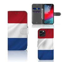 Apple iPhone 11 Pro Bookstyle Case Nederlandse Vlag