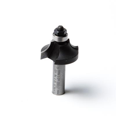 Trasco HM kwartrondfrees inclusief lager A20 radius 9.5mm x schacht 8mm