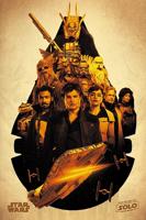 Solo A Star Wars Story Millennium Falcon Montage Poster 61x91.5cm
