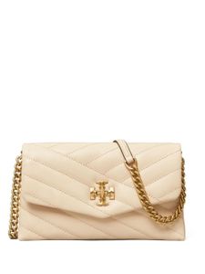 Tory Burch mini sac à bandoulière Kira à chevrons - Tons neutres