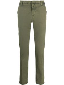 DONDUP pantalon chino à coupe droite - Vert