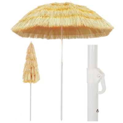 vidaXL Strandparasol Hawaï stijl 180 cm naturel vidaXL Strandparasol Hawaï stijl 180 cm naturel