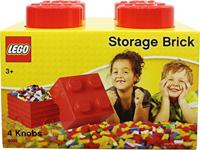 Lego Opbergbox Polypropyleen Rood 250.00mm x 250.00mm x 180.00mm