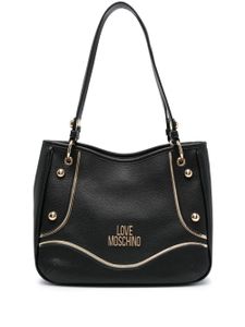 Love Moschino sac porté épaule à logo - Noir