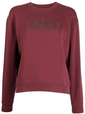 Bonpoint Sweater met geborduurd logo - Rood