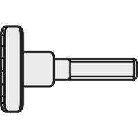 TOOLCRAFT M3*16 D464-5.8:A2K 189355 Kartelbouten M3 16 mm DIN 464 Staal Galvanisch verzinkt 10 stuk(s)