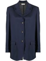 There Was One blazer oversize à simple boutonnage - Bleu