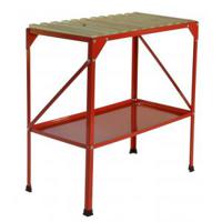 Oppottafel 77 x 40 x 77 cm rood