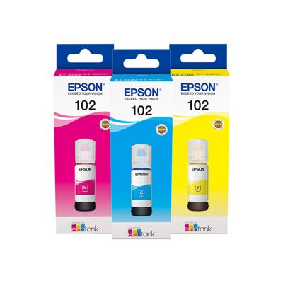 Epson 102 Inktflesjes 3-Color Combo Pack Epson 102 Inktflesjes 3-Color Combo Pack