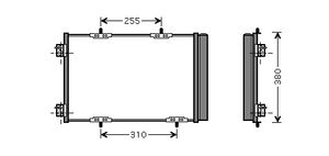 Airco condensor 40005291