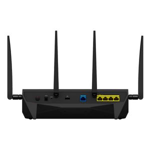 Synology RT2600AC draadloze router Gigabit Ethernet Dual-band (2.4 GHz / 5 GHz) 4G Zwart