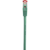 Renkforce RF-5228502 RJ45 Netwerkkabel, patchkabel CAT 6 S/FTP 0.25 m Groen Snagless, Vergulde steekcontacten, Vlambestendig 1 stuk(s)