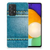 Samsung Galaxy A52 (5G/4G) Silicone Back Cover Jeans - thumbnail