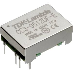 TDK-Lambda CC3-4812DF-E DC/DC-converter, print 48 V/DC -12 V/DC, 12 V/DC, 15 V/DC 0.125 A 3 W Aantal uitgangen: 2 x Inhoud 1 stuk(s)