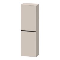 Hoge Kast Duravit D-Neo Kolomkast Wand 132 cm Linksdraaiend Mat Taupe - thumbnail