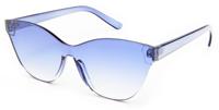 Kost zonnebril Trendy dames vlinder cat. 2 blauw (19 047)