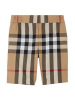 Burberry Kids short Halford imprimé - Tons neutres - thumbnail