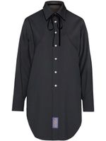 Maison Margiela Pendleton reversible wool shirt - Noir - thumbnail