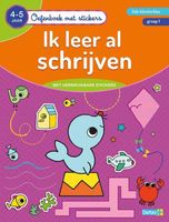 Deltas oefenboek met stickers ik leer al schrijven 4-5jaar - thumbnail