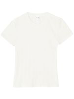 RE/DONE t-shirt en maille pointelle - Blanc