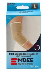 Elastic support elleboog maat L huidskleur