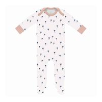 Fresk pyjama met voetjes Tulip indigo blue Maat