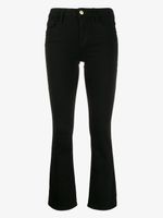 FRAME jean slim crop - Noir