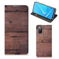 OPPO A52 | A72 Book Wallet Case Old Wood - thumbnail