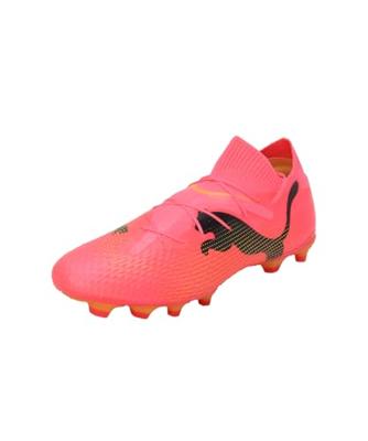 PUMA Future 7 Pro Fg/Ag voetbalschoen voor heren, Oranje Zwart, 45 EU