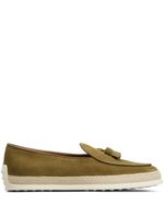 Tod's mocassins Gommino en daim - Vert - thumbnail