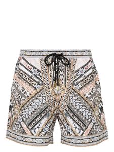 Camilla short de bain Mosaic Muse - Noir