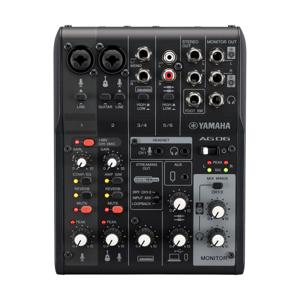 Yamaha AG06MK2B live streaming mixer