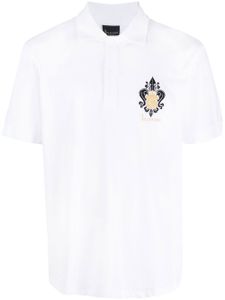 Billionaire polo à logo brodé - Blanc