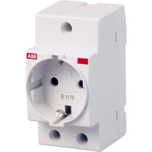 ABB E1175 DIN-rail contactdoos zonder klapdeksel Grijs 1 stuk(s)