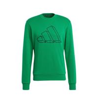 adidas Performance sportsweater groen