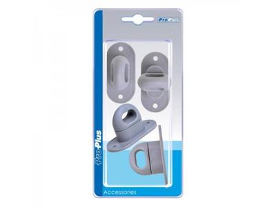 Pro+ Draaisluiting kunststof voor ovaal oog 4 stuks in blister