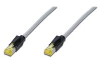 Digitus DK-1643-A-200 RJ45 Netwerk Aansluitkabel S/FTP 20.00 m Grijs Halogeenvrij, Verdraaide paren