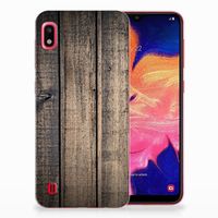 Samsung Galaxy A10 Bumper Hoesje Steigerhout - thumbnail